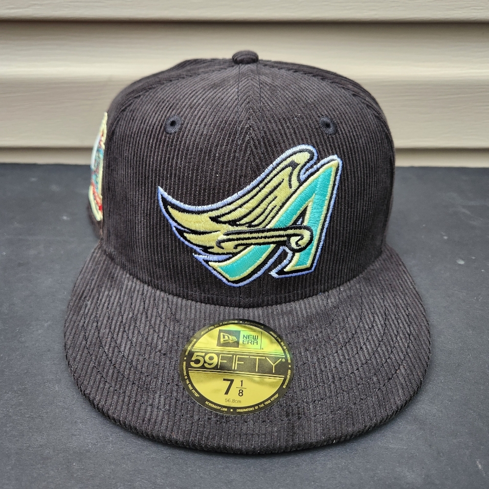 Los Angeles Angels Mint Green Bottom Angel Stadium 50th Anniversary Side Patch
